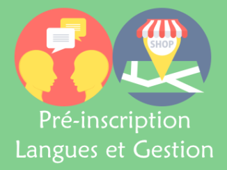Pré-inscription langues et gestion