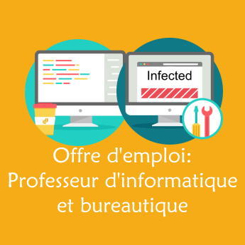 Offre d'emploi: informatique et bureautique